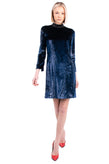 RRP€335 JUST CAVALLI Short Shift Dress Size 38 / XS Metallic Fuzzy Made in Italy gallery photo number 3