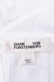RRP €650 DIANE VON FURSTENBERG Tulle Lace Wedding Gown Size US 12 / L Overlay gallery photo number 7