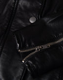 WE THE FREE By FREE PEOPLE Racer Jacket Size M Coated Removable Sweat Hood gallery photo number 9