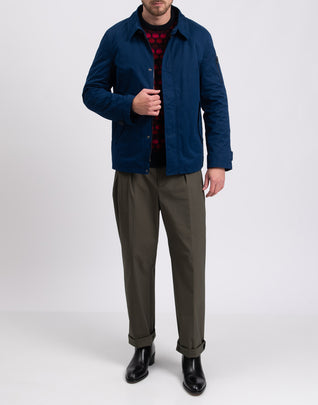 8 Jacket Size L Quilted Inside Collared