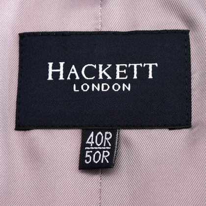 RRP €150 HACKETT Wool Waistcoat Size 40R / 50R / M Fully Lined Satin Cinch Back gallery photo number 10