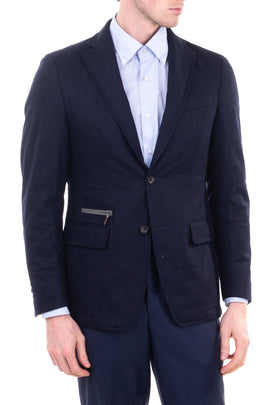 RRP €650 HACKETT Vitale Barberis Canonico Blazer Jacket Size 42R L Wool Blend