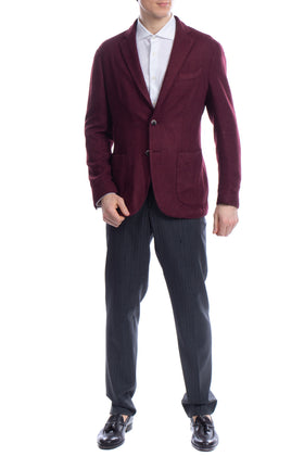 RRP €895 HACKETT Cashmere Wool & Silk Blazer Jacket Size 40R 50R M Lubiam Fabric gallery photo number 1