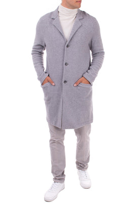 RRP €1005 JAMES PERSE Knitted Coatigan Size 1 / S Angora & Merino Wool Blend