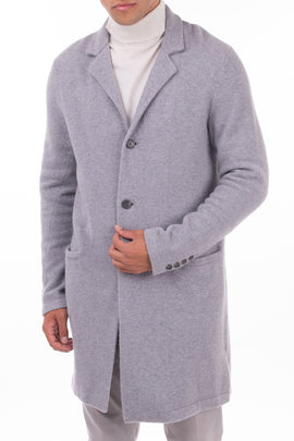 RRP €1005 JAMES PERSE Knitted Coatigan Size 1 / S Angora & Merino Wool Blend