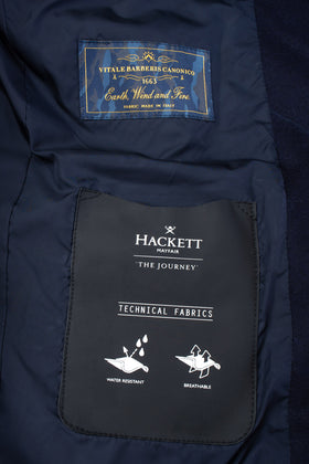 RRP €650 HACKETT Vitale Barberis Canonico Blazer Jacket Size 42R L Wool Blend gallery photo number 8