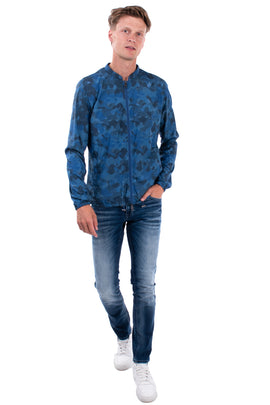 RRP €220 LIU JO UOMO  - Jacket Size L Camouflage Pattern
