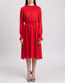 GEORGE J. LOVE Blouson Dress Size IT 38 Shirred gallery photo number 3