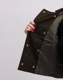 JOLIE By EDWARD SPIERS Flannel Short Coat Size IT 42 / S Wool Blend Collared gallery photo number 7
