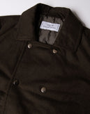 JOLIE By EDWARD SPIERS Flannel Short Coat Size IT 42 / S Wool Blend Collared gallery photo number 8