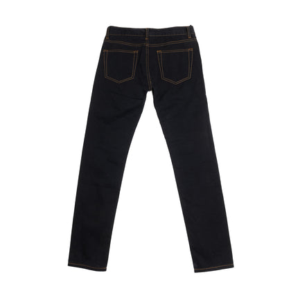 8 Jeans W32 Blue Contrast Stitching Zip Fly Skinny Fit gallery photo number 1