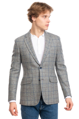 RRP €295 HACKETT Wool Blazer Jacket Size 38R 48R - S Single-Breasted Fully Lined gallery photo number 4