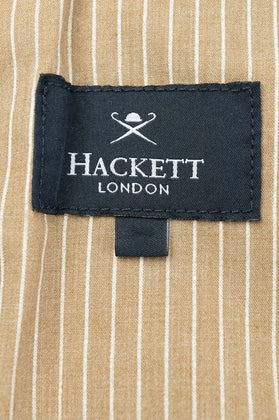 HACKETT Chino Trousers Size 28R Stretch Garment Dye Zip Fly Flat Front gallery photo number 8