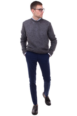 HACKETT Chino Trousers 28R RRP€135 Stretch Herringbone Garment Dye Slim