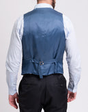 RRP €175 HACKETT Wool Waistcoat Size 42R / 52R / L Single-Breasted Y-Neck gallery photo number 3