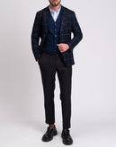 RRP €195 HACKETT Wool Waistcoat Size 42R / 52R / L Single Breasted Cinch Back gallery photo number 2