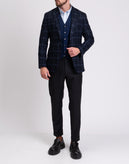 RRP €195 HACKETT Wool Waistcoat Size 42R / 52R / L Single Breasted Cinch Back gallery photo number 3