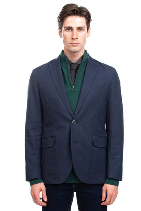 RRP €395 HACKETT Blazer Jacket Size 38R - 48R - S Stretch Wool Blend Notch Lapel gallery photo number 3