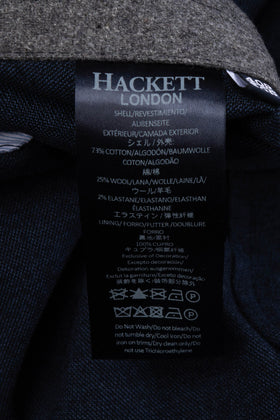 RRP €395 HACKETT Blazer Jacket Size 38R - 48R - S Stretch Wool Blend Notch Lapel gallery photo number 9