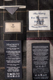 RRP€650 HACKETT Wool Blazer Jacket 38L 48L S Grey Windowpane Notch Lapel gallery photo number 7
