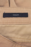 HACKETT Twill Trousers Size 34R Garment Dye Branded Button Logo Patch Stretch gallery photo number 8