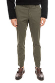 RRP €110 HACKETT Chino Trousers Size 38L Stretch Flat Front Garment Dye Slim gallery photo number 4