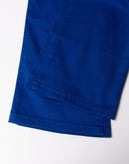HACKETT Twill Trousers Size 32R Sea Blue Stretch Garment Dye Logo Zip Fly gallery photo number 8