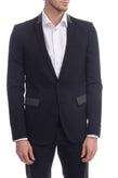 RRP €175 8 Blazer Jacket Size IT 50 L Wool Blend Peak Lapel Collar Made in Italy gallery photo number 5