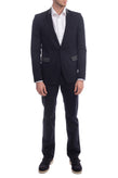RRP €175 8 Blazer Jacket Size IT 50 L Wool Blend Peak Lapel Collar Made in Italy gallery photo number 2