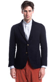 RRP €220 8 Boucle Blazer Jacket Size 54 XXL Wool Blend Two Tone Made in Italy gallery photo number 3