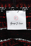 GEORGE J. LOVE Jacket Size M Wool Blend Ethnic Half Toggle Made in Italy gallery photo number 10