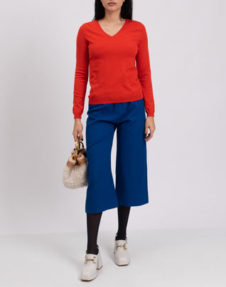 RRP €185 L'AUTRE CHOSE Jumper Size S V Neck Made in Italy