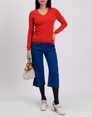 RRP €185 L'AUTRE CHOSE Jumper Size S V Neck Made in Italy