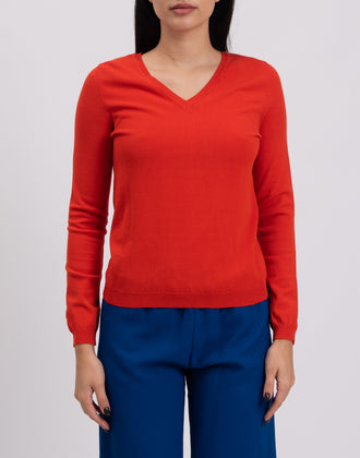 RRP €185 L'AUTRE CHOSE Jumper Size S V Neck Made in Italy gallery photo number 4