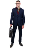 RRP €595 HACKETT Wool Blazer Jacket Size 38R / 48R / S LIMITED EDITION Textured gallery photo number 1