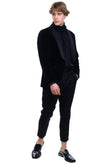 RRP €425 HACKETT Velour Tuxedo Blazer Jacket Size 38R 48R S Satin Shawl Collar gallery photo number 3