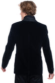 RRP €425 HACKETT Velour Tuxedo Blazer Jacket Size 38R 48R S Satin Shawl Collar gallery photo number 6