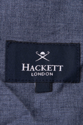 HACKETT Pleated Trousers Size -32L Stretch Washed Wool -Blend Zip Fly RRP €175 gallery photo number 8