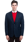 RRP €295 HACKETT Wool Twill Blazer Jacket Size 42R / 52R / L Dark Blue Plain gallery photo number 4