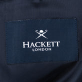 RRP €295 HACKETT Wool Twill Blazer Jacket Size 42R / 52R / L Dark Blue Plain gallery photo number 9