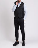 RRP €175 HACKETT Wool Waistcoat Size 38R / 48R / S Loro Piana Fabric Y Neck gallery photo number 2