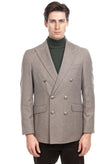 RRP €425 HACKETT Baby Shetland Twill Blazer Jacket Size 38R / 48R / S Wool Blend gallery photo number 4