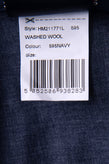 RRP €175 HACKETT Pleated Trousers Size 36L Washed Wool Blend Stretch Zip Fly gallery photo number 11