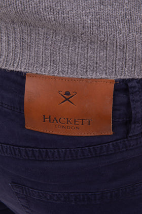 HACKETT Trousers Size 28R HAND CRAFTED Stretch Dye Five Pockets Zip Fly gallery photo number 7