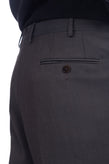 RRP €190 CERRUTI 1881 Wool Flat Front Trousers Size 52 / XL Unfinished Cuffs gallery photo number 6