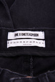 RRP €195 ONE X ONE TEASPOON Jeans Size 24 Embroidered Sides Garment Dye Slim Fit gallery photo number 6