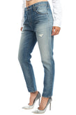 RRP €225 CURRENT/ELLIOTT Jeans W26 Destroyed Slouchy Skinny Fit Made in USA gallery photo number 3