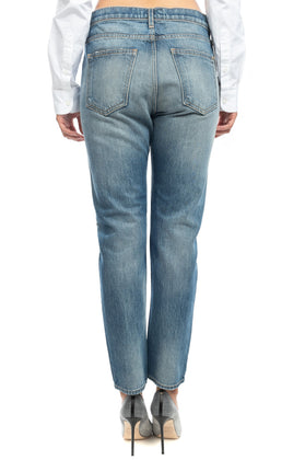 RRP €225 CURRENT/ELLIOTT Jeans W26 Destroyed Slouchy Skinny Fit Made in USA gallery photo number 4