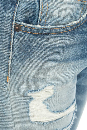 RRP €225 CURRENT/ELLIOTT Jeans W26 Destroyed Slouchy Skinny Fit Made in USA gallery photo number 7