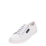 RRP €220 CERRUTI 1881 Leather Sneakers Size 42 UK 8.5 US 9 Low Top Lace Up Logo gallery photo number 2